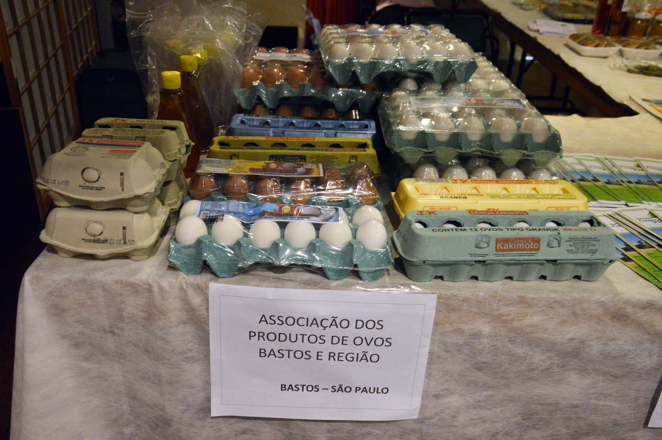 Bastos a capital do ovo no Brasil, apresentou diversos tipos. (Foto: Luci Judice Yizima)