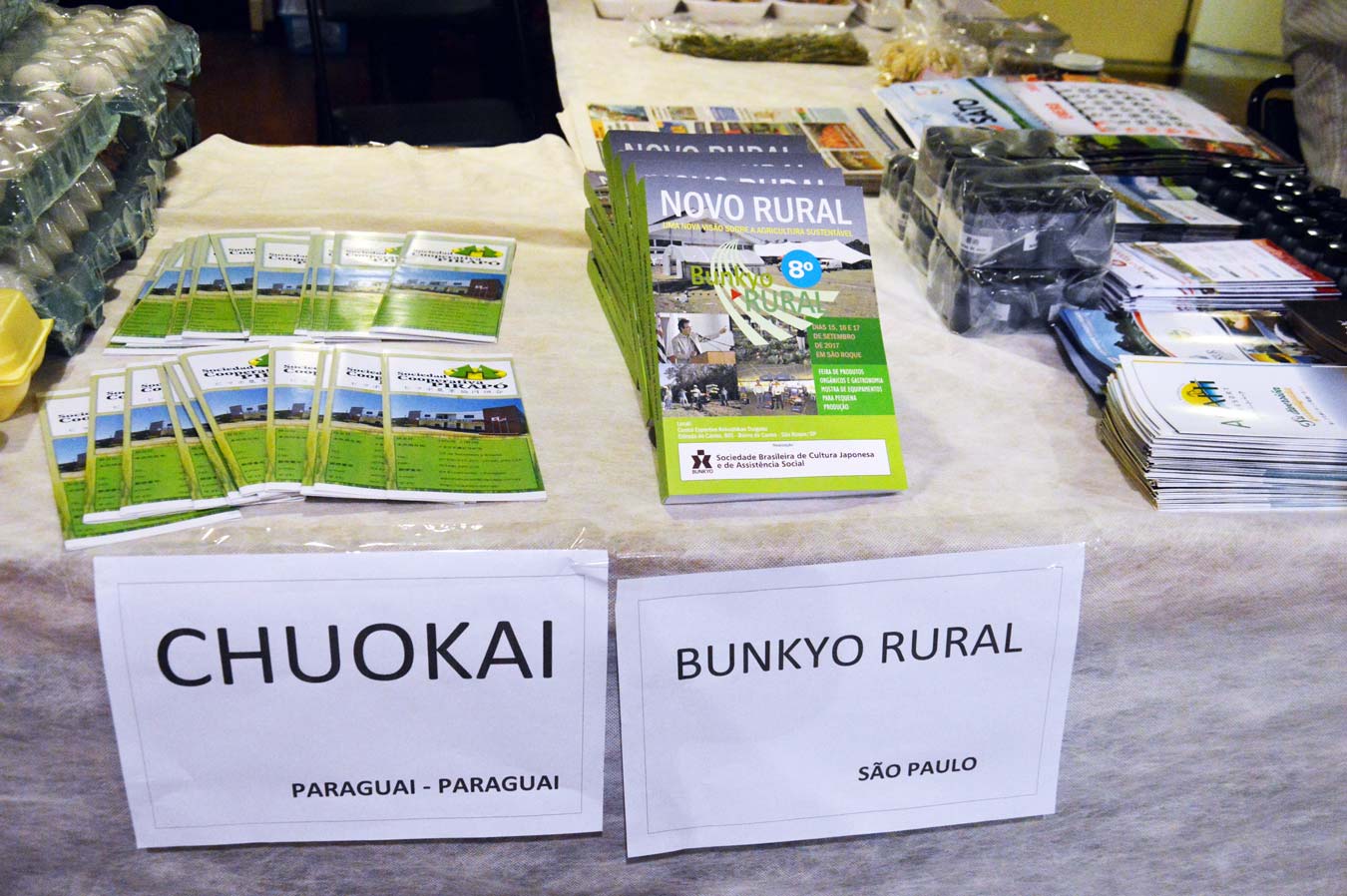 Chuokai Paraguai e Bunkyo Rural apresentam uma nova visão sobre agricultura sustentável. (Foto: Luci Judice Yizima)